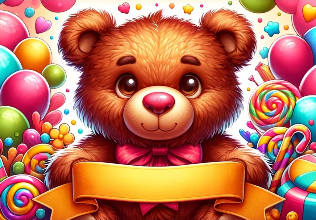 Teddy bear coloring page – Free Coloring&nbsp;Pages