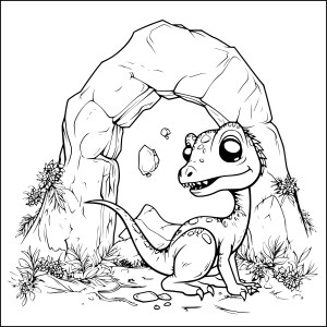 Dinosaur Coloring Pages – Free Printable