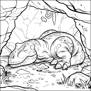 Dinosaur Coloring Pages – Free Printable