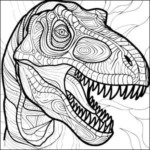 Dinosaur Coloring Pages – Free Printable