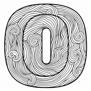 DrawingEZ - Free Printable Number Coloring Pages 0-9