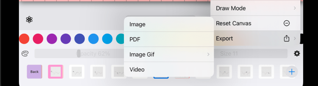 Export Animation - Drawing EZ