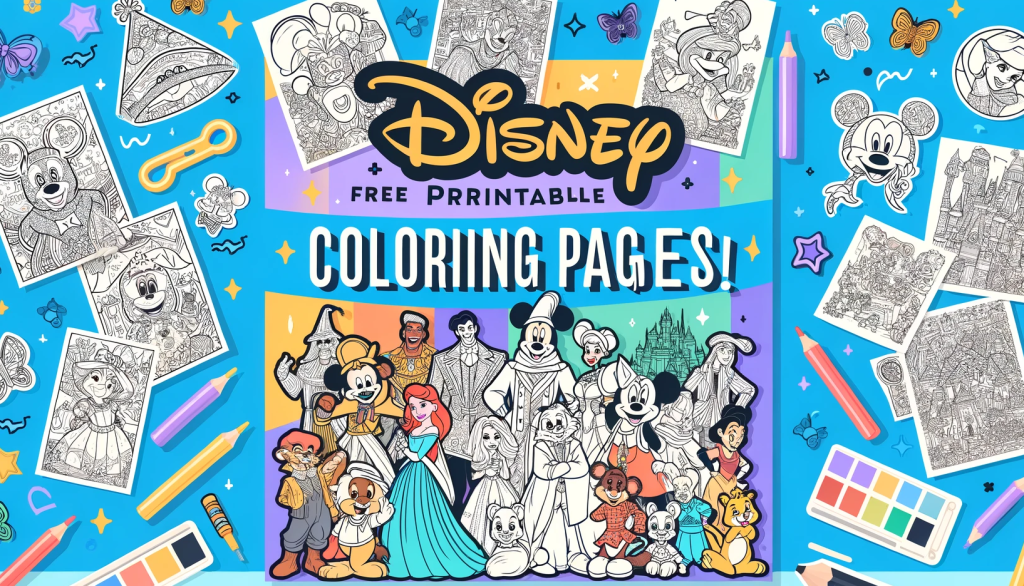 Free printable Disney coloring pages 